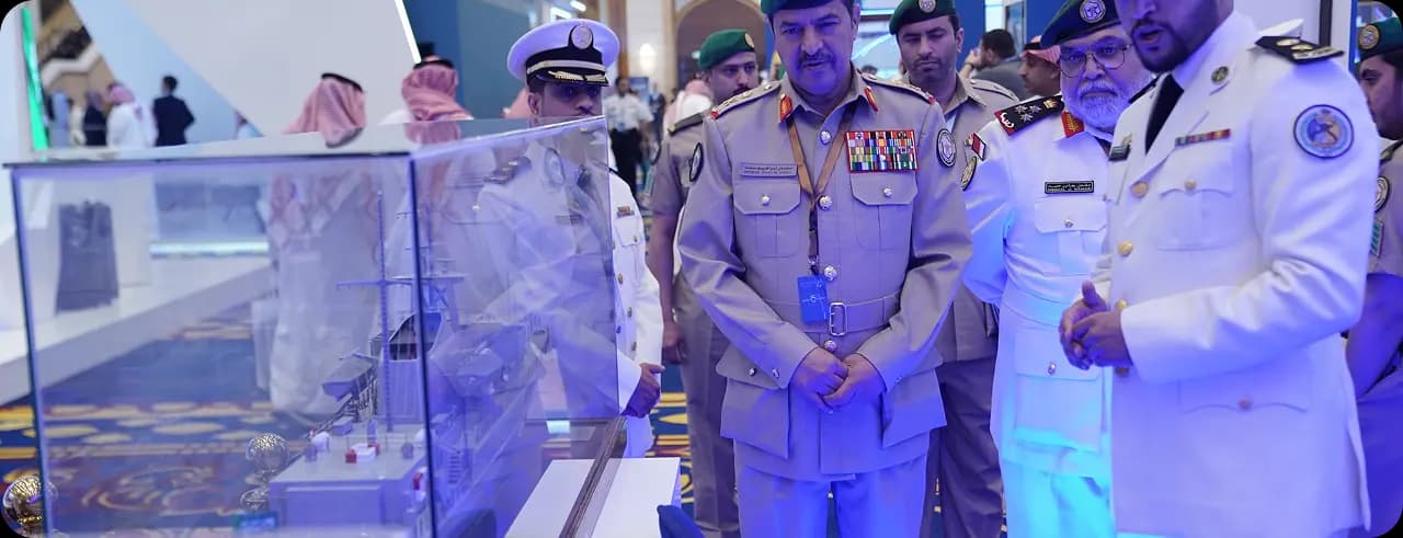 Delegates at the Saudi International Maritime Forum